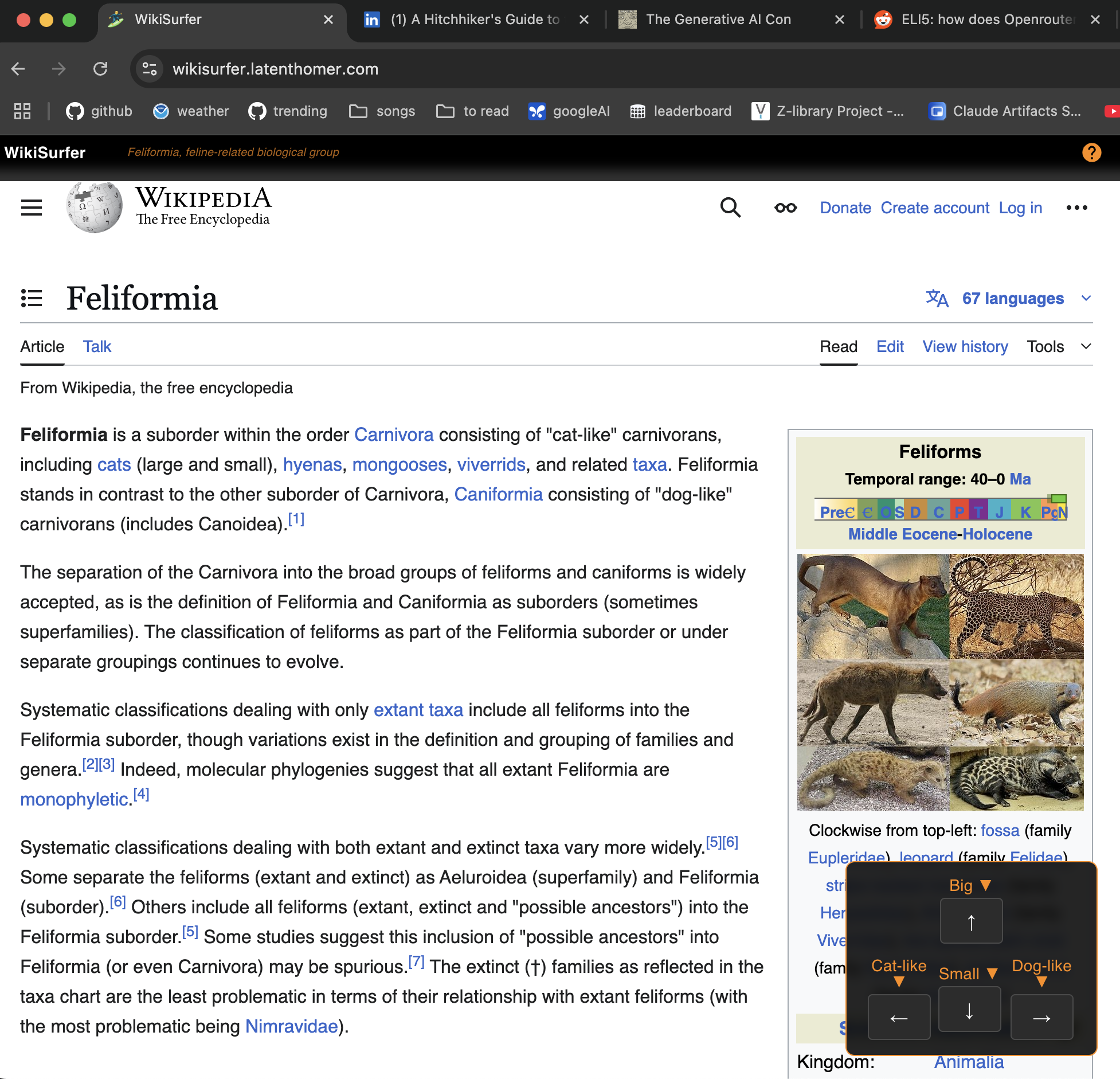 WikiSurfer with DevTools